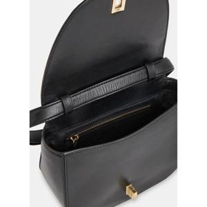Whistles Black Carlota Turnlock Satchel